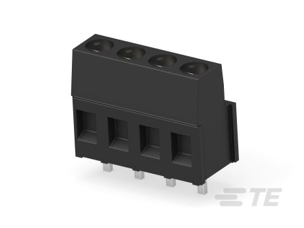 TE Connectivity Buchanan Series PCB Terminal Block, 18-Contact, 5.08mm Pitch, Board Mount, 1-Row, Through Hole