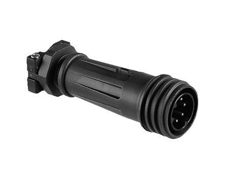 TE Connectivity, EXP-A Compact Power Connector Cable Mount Plug, Screw Termination, 16A, 430 V