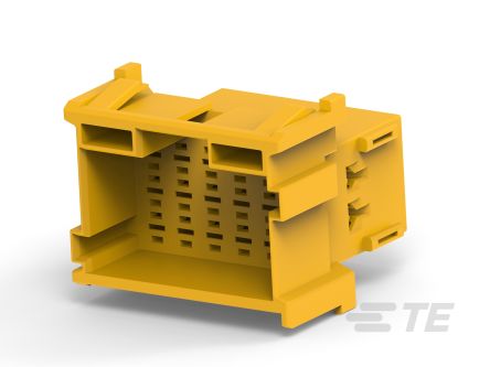 TE Connectivity, 1-967629-4, 1-967 Male 18 Way Housing For Male Terminals for use with Automotive Housings