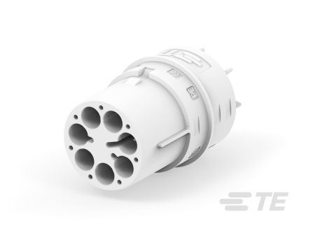 TE Connectivity Circular Connector, 6 Contacts, PCB, Socket, Female, Nector M Series
