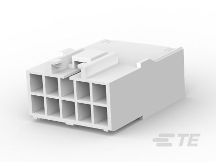 TE Connectivity AMP Power Series - 175 Housing, 10 Contacts, Straight AMP Universal Power Range