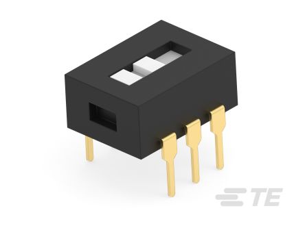 TE Connectivity Slide Switch DPDT On-On 400mA Extended