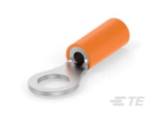 TE Connectivity, PIDG Insulated Ring Terminal, M5 Stud Size, Orange