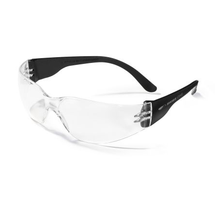 JSP Crackerjack Anti-Mist UV Safety Glasses, Clear Polycarbonate Lens