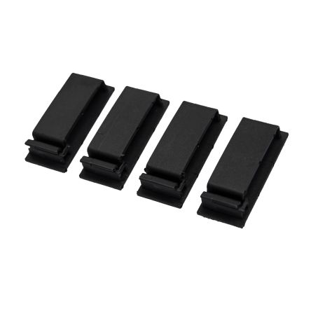 JSP Black Hard Hat ClipSafety Helment