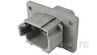 TE Connectivity, DT Automotive Connector Socket Grey Panel Mount 8 Way, Wire Termination DT04-08PA-CL03