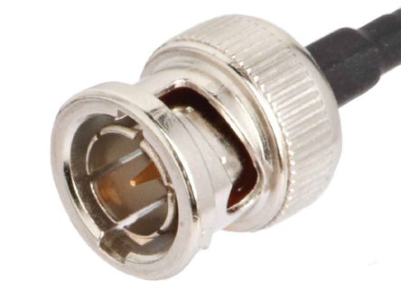 Molex 73174 Series Plug Cable Mount BNC Connector, Crimp Termination, Straight Body