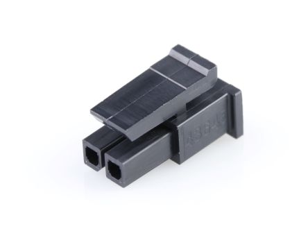 Molex, 43645 Receptacle Connector Housing, 3mm Pitch, 2 Way, 1 Row