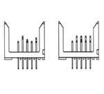 TE Connectivity, Z-PACK 2mm Pitch Hard Metric Backplane Connector, PIN, Vertical, 240 Way