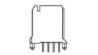 TE Connectivity, Z-PACK 2mm Pitch Hard Metric Backplane Connector, Receptacle, Vertical, 4 Row, 96 Way
