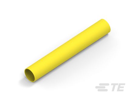 TE Connectivity Heat Shrink Tubing, Green/Yellow 3mm Sleeve Dia. x 1220mm Length 0.0840277777777778 Ratio, DCPT Series
