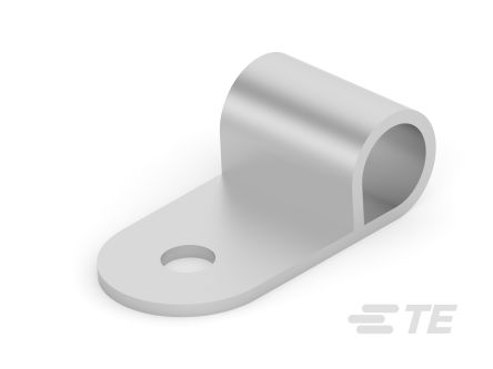 TE Connectivity, SOLISTRAND Uninsulated Ring Terminal, M6 (1/4) Stud Size, Silver
