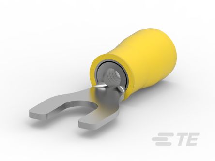 TE Connectivity PIDG Insulated Spade Connector, Spade Tongue Terminal
