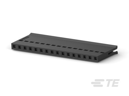 TE Connectivity, 48737, 1-487378-5 2.54mm Pitch 16 Way Straight Socket FPC Connector, Wire Wrap