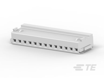 TE Connectivity, AMP Mini CT Receptacle Connector Housing, 1.5mm Pitch, 13 Way, 1 Row