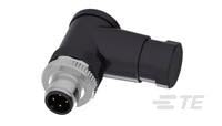 TE Connectivity Circular Connector, 8 Contacts, M12 Connector, Plug, Male, M12 Connector Series