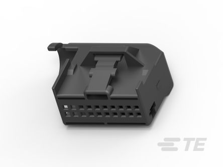 TE Connectivity, 15340 Automotive Connector Socket Black Press Fit 20 Way, Press-In Termination 1-1534099-1