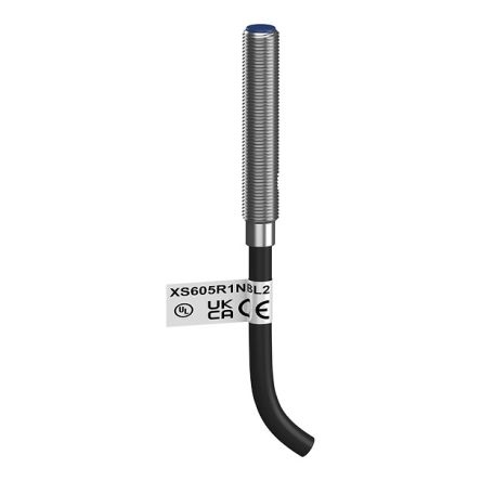 Telemecanique Sensors Inductive Threaded Barrel Inductive Proximity Sensor, M5, 2.5 mm Detection, NPN NC, 12 To 24 V