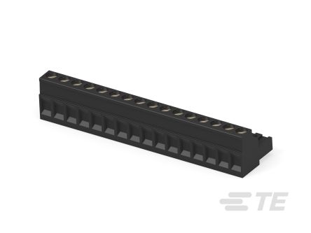 TE Connectivity Buchanan Series PCB Terminal Block, 16-Contact, 5.08mm Pitch, Board Mount, 1-Row