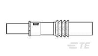TE Connectivity PIN Pin Circular Connector Contact