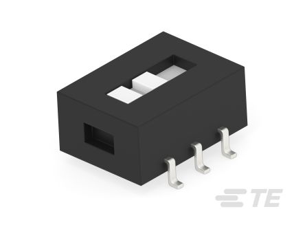 TE Connectivity Slide Switch DPDT On-On 300mA Extended