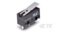 TE Connectivity Lever Snap Action Micro Switch, PCB Terminal, 100mA, SPDT