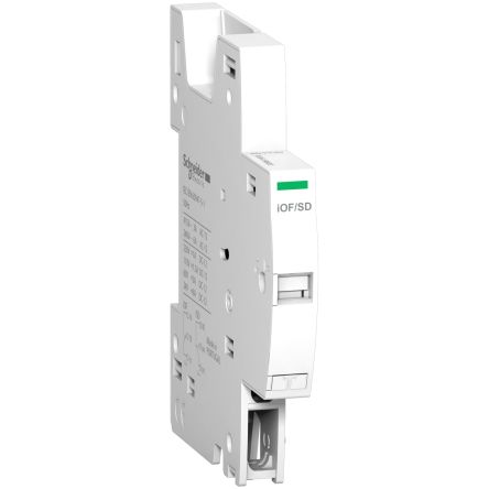 Schneider Electric Auxiliary Contact, 1 Contact, 1C/O, DIN Rail, Acti9 Acti9 Auxiliaires