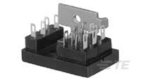 TE Connectivity Potter & Brumfield R10 16 Pin Chassis Mount Relay Socket, for use with Relay