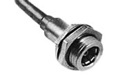TE Connectivity 4504 7641 02 Series, Jack Panel Mount OSP Connector, Crimp Termination, Straight Body