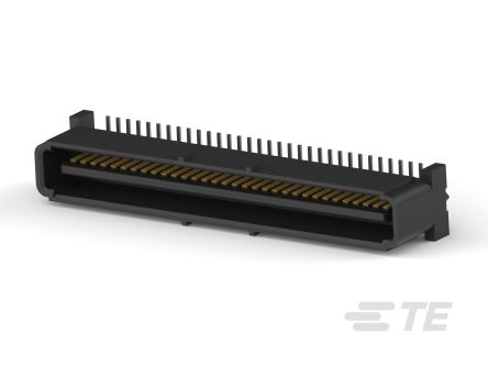 TE Connectivity Free Height Series Vertical PCB Mount PCB Header, 64 Contact(s), 1mm Pitch, 32 Row(s), Shrouded