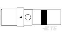 TE Connectivity PIN Pin Circular Connector Contact