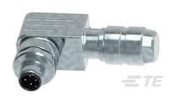 TE Connectivity Circular Connector, 8 Contacts, M12 Connector, Plug, Male, M12 Connector Series