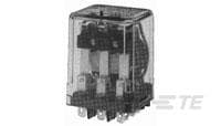 TE Connectivity KUP Series Electromechanical Interface Relay, Flange Mount, 24V ac Coil, DPDT, 2-Pole