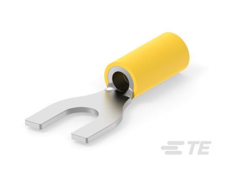 TE Connectivity PLASTI GRIP Insulated Spade Connector, Spade Flange Tongue Terminal