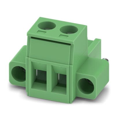 Phoenix Contact MSTB Series PCB Connector, 2-Contact, 5.08mm Pitch, Screw, 1-Row, Screw Termination