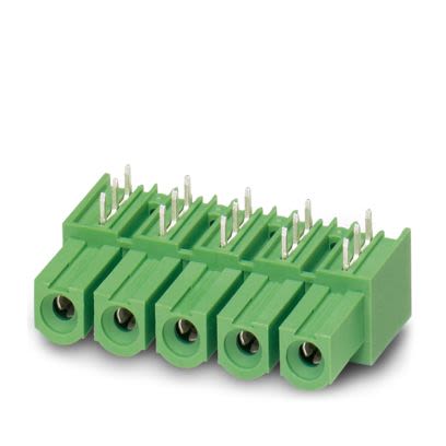 Phoenix Contact IPC Series Straight Wave Soldering PCB Header, 6 Contact(s), 10.16mm Pitch, 1 Row(s), Shrouded