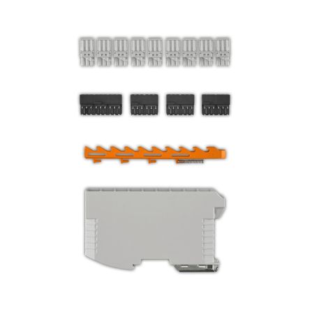 Phoenix Contact ME Series DIN Rail Housing Set for Use with For Mounting On A DIN Rail, 8A