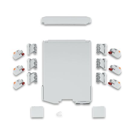 Phoenix Contact ICS25 Series DIN Rail Housing Set for Use with For Mounting On A DIN Rail, 16A
