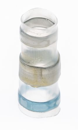 TE Connectivity Natural PVDF Solder Sleeve 15.75mm Length