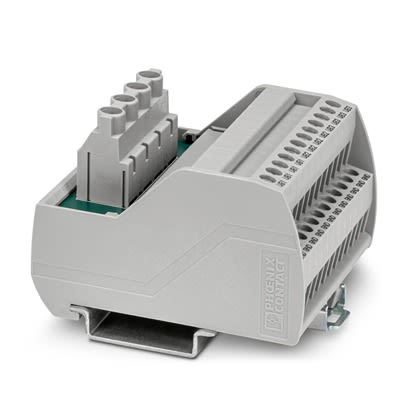 Phoenix Contact 2901797 Series Terminal Block, 3-Way, 6A, 0.2 → 0.6 mm² Wire, Screw Termination