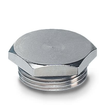 Phoenix Contact EU, M40, Nickel Plated Brass, 50mm Diameter, Threaded