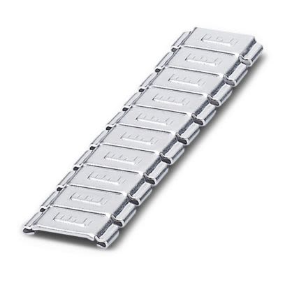 Phoenix Contact SD-WMTBS Slide On Cable Marker, Silver, Pre-printed "Letters", 16 → 305mm Cable, for Conductor