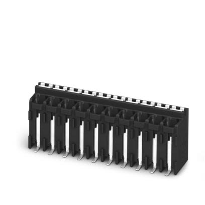 Phoenix Contact SPT Series PCB Terminal Block, 5-Contact, 3.81mm Pitch, Surface Mount, 1-Row, Push In Spring Termination