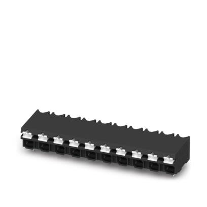 Phoenix Contact SPT Series PCB Terminal Block, 7-Contact, 5mm Pitch, Surface Mount, 1-Row, Push In Spring Termination