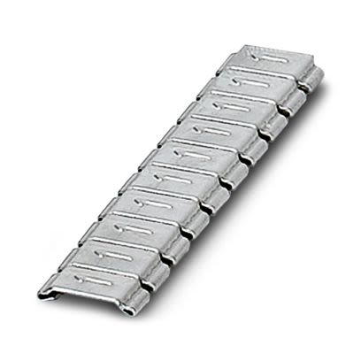 Phoenix Contact SD-WMTBS Slide On Cable Marker, Silver, Pre-printed "Numbers", 16 → 305mm Cable, for Labeled