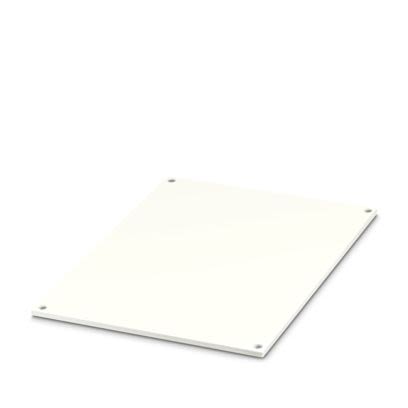 Phoenix Contact OCS PANEL Series Polycarbonate Mounting Plate for Use with Housing, 272 x 222 x 4mm