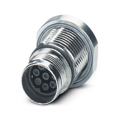 Phoenix Contact Industrial Power Connector, Rear Mount, Socket, IP67, SACC Series