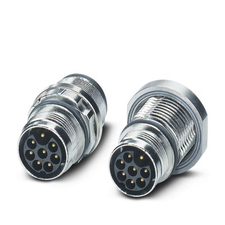 Phoenix Contact Industrial Power Connector, Rear Mount, Socket, IP67, SACC Series