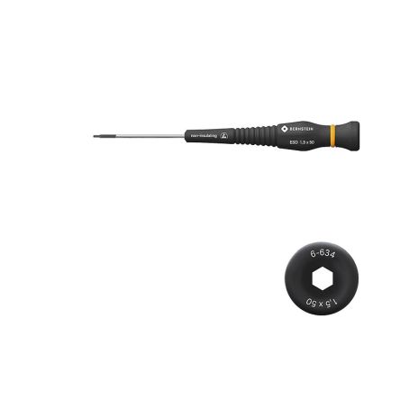 Bernstein Allen Hexagon Electronic Screwdriver, 50 Blade, 150 Overall