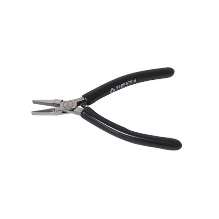 Bernstein 3-932-7 Flat Nose Pliers, 120 mm Overall, Flat Tip, 21.5mm Jaw, ESD